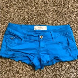 Hollister Jean Shorts - Blue - Size 3
